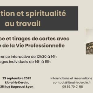Participation tirage de cartes - L'Oracle à la Librairie Derain - 23 septembre entre 14h et 19h